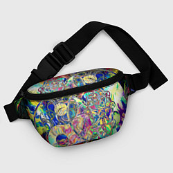 Поясная сумка Сплетение Инь Ян, цвет: 3D-принт — фото 2