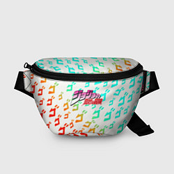 Поясная сумка JoJo Bizarre pattern, цвет: 3D-принт