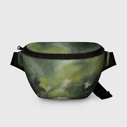 Поясная сумка Зеленая палитра, цвет: 3D-принт