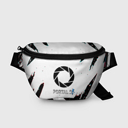 Поясная сумка Portal 2 краски валв, цвет: 3D-принт
