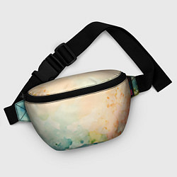 Поясная сумка Светлая акварель, цвет: 3D-принт — фото 2