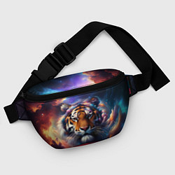 Поясная сумка Космический лев, цвет: 3D-принт — фото 2