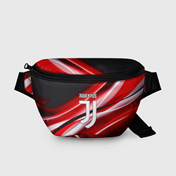 Поясная сумка Juventus geometry sport line, цвет: 3D-принт