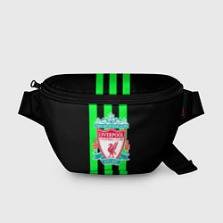 Поясная сумка Liverpool line green, цвет: 3D-принт