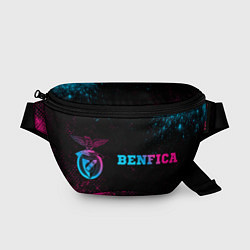 Поясная сумка Benfica - neon gradient по-горизонтали, цвет: 3D-принт