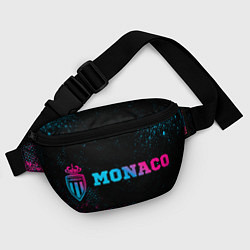 Поясная сумка Monaco - neon gradient по-горизонтали, цвет: 3D-принт — фото 2