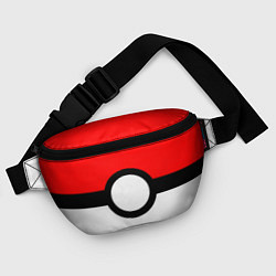 Поясная сумка Pokeball texture, цвет: 3D-принт — фото 2