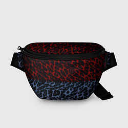 Поясная сумка Леопардовый стиль текстура, цвет: 3D-принт