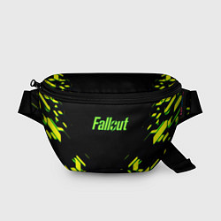 Поясная сумка Fallout кислотный апокалипсис, цвет: 3D-принт