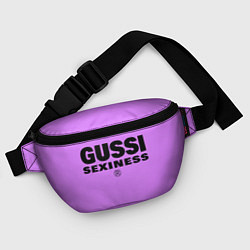Поясная сумка Гусси сиреневый - сексуальность, цвет: 3D-принт — фото 2
