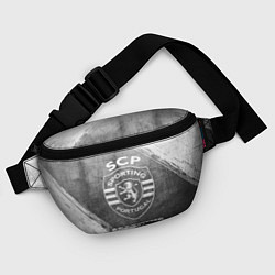 Поясная сумка Sporting - grey gradient, цвет: 3D-принт — фото 2