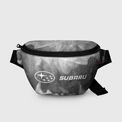 Поясная сумка Subaru - grey gradient по-горизонтали, цвет: 3D-принт