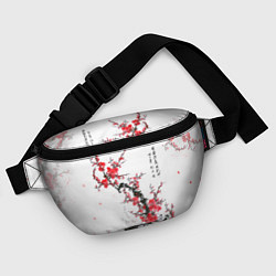Поясная сумка Китайская слива, цвет: 3D-принт — фото 2