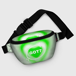 Поясная сумка Got7 сердце, цвет: 3D-принт — фото 2