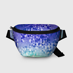 Поясная сумка Градиентная геометрия, цвет: 3D-принт
