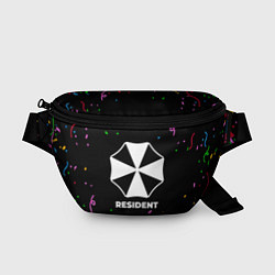 Поясная сумка Resident Evil конфети, цвет: 3D-принт