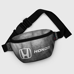 Поясная сумка Honda - grey gradient по-горизонтали, цвет: 3D-принт — фото 2