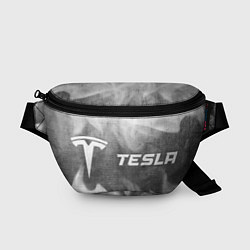 Поясная сумка Tesla - grey gradient по-горизонтали, цвет: 3D-принт