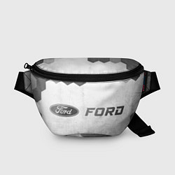 Поясная сумка Ford - white gradient по-горизонтали, цвет: 3D-принт