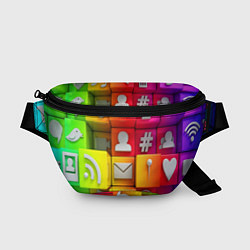 Поясная сумка Square