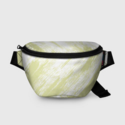 Поясная сумка The color is white and yellow