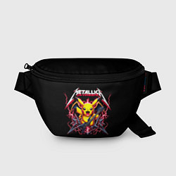 Поясная сумка Metallica - cool Pikachu, цвет: 3D-принт