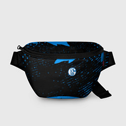 Поясная сумка Schalke 04 fc blue color, цвет: 3D-принт