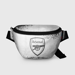 Поясная сумка Arsenal - white gradient, цвет: 3D-принт