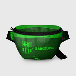 Поясная сумка Barcelona - green gradient по-горизонтали, цвет: 3D-принт