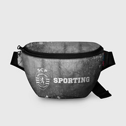 Поясная сумка Sporting - grey gradient по-горизонтали, цвет: 3D-принт