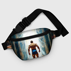 Поясная сумка Греко-римский борец, цвет: 3D-принт — фото 2