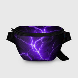 Поясная сумка Color purple black