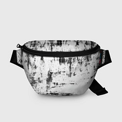 Поясная сумка Color black and white