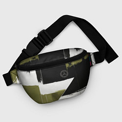 Поясная сумка Merсedes Benz логотип, цвет: 3D-принт — фото 2