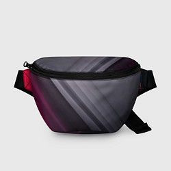 Поясная сумка Color black grey