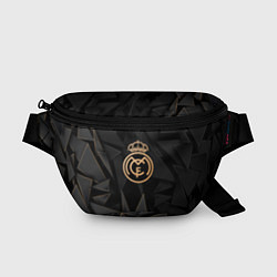Поясная сумка Real Madrid golden poly, цвет: 3D-принт