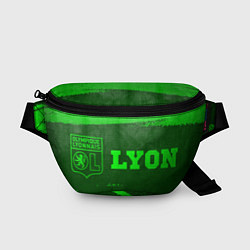 Поясная сумка Lyon - green gradient по-горизонтали, цвет: 3D-принт