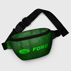 Поясная сумка Ford - green gradient по-горизонтали, цвет: 3D-принт — фото 2