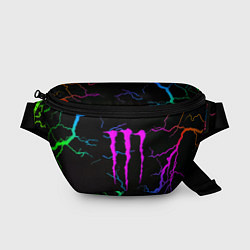 Поясная сумка Monster energy молнии шторм, цвет: 3D-принт