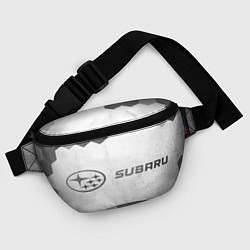 Поясная сумка Subaru - white gradient по-горизонтали, цвет: 3D-принт — фото 2