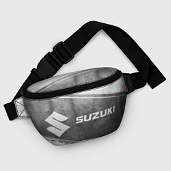 Поясная сумка Suzuki - grey gradient по-горизонтали, цвет: 3D-принт — фото 2