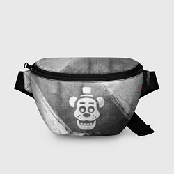 Поясная сумка FNAF - grey gradient, цвет: 3D-принт