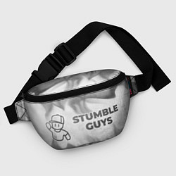 Поясная сумка Stumble Guys - white gradient по-горизонтали, цвет: 3D-принт — фото 2