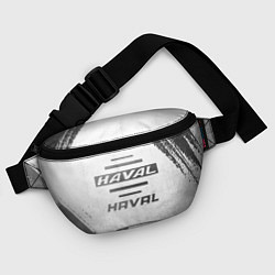 Поясная сумка Haval - white gradient, цвет: 3D-принт — фото 2