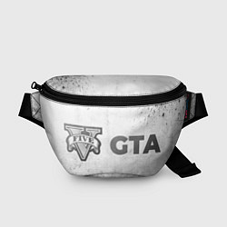 Поясная сумка GTA - white gradient по-горизонтали, цвет: 3D-принт