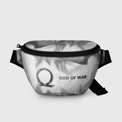 Поясная сумка God of War - white gradient по-горизонтали, цвет: 3D-принт
