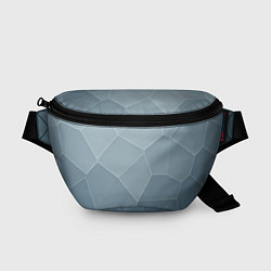 Поясная сумка Текстура из неровных плит, цвет: 3D-принт