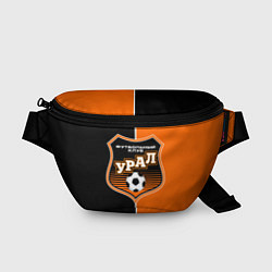 Поясная сумка ФК Урал - оранжево черные, цвет: 3D-принт
