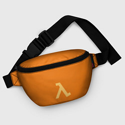Поясная сумка Half-Life orange, цвет: 3D-принт — фото 2
