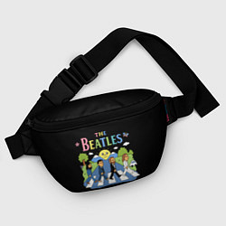 Поясная сумка The Beatles, мультяшный стиль, цвет: 3D-принт — фото 2